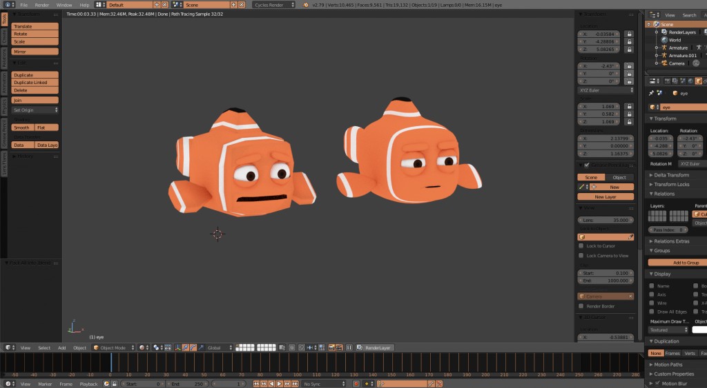 Fully Rigged Nemo preview image 1